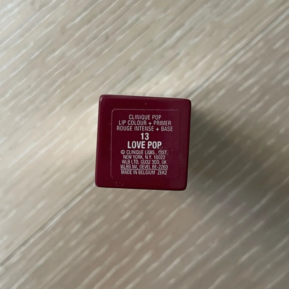 Clinique 13 Love Pop‎ Women’s Red Berry Lipstick NEW